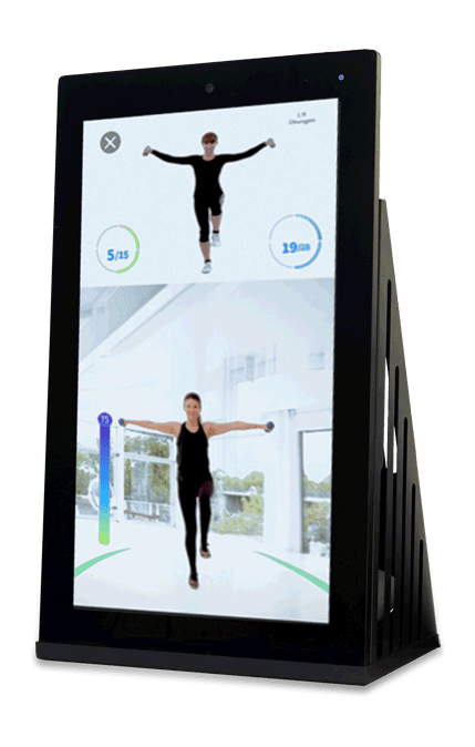 On-screen training analysis