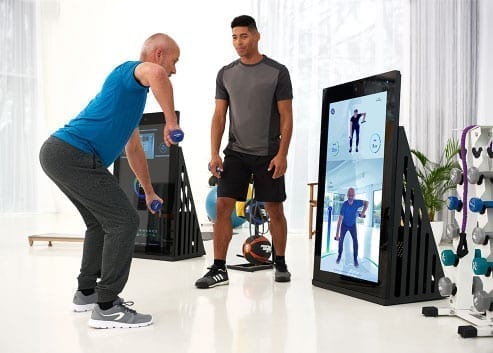 Pixformance digitale Bewegungstherapie in der Schlossphysio