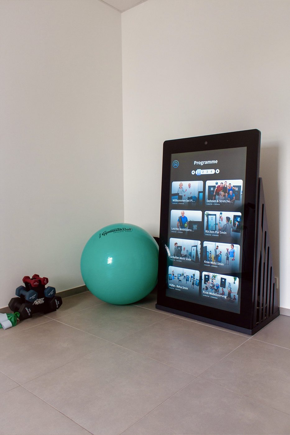 Pixformance Station im medizinischen Gesundheitszentrum Bellevue in Saarbrücken