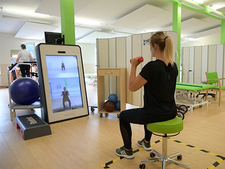 Pixformance Übungen im Sitzen für MS-Patienten