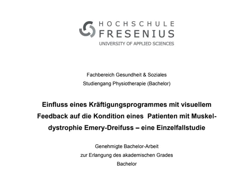 Klinische Studie Muskeln – Pixformance